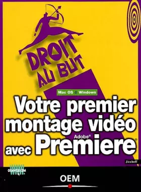 Couverture du produit · Votre premier montage vidéo avec Premiere