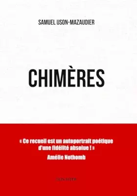 Couverture du produit · Chimères