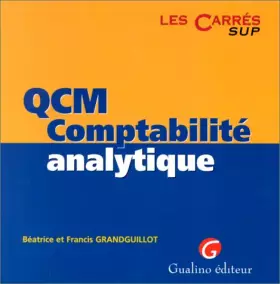 Couverture du produit · QCM comptabilité analytique