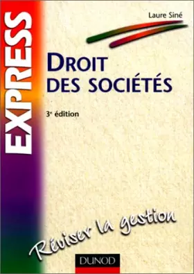 Couverture du produit · Droit des sociétés