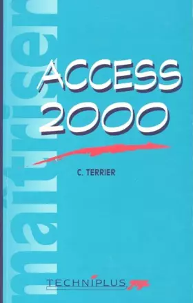Couverture du produit · Maîtriser Access 2000