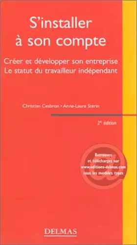 Couverture du produit · S'installer à son compte : Créer et développer son entreprise