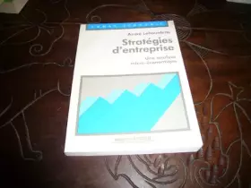 Couverture du produit · Strategies d'entreprise : une analyse microeconomique