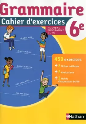 Couverture du produit · Cahier de Grammaire 6e