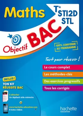 Couverture du produit · Objectif Bac - Maths Term STI2D/STL