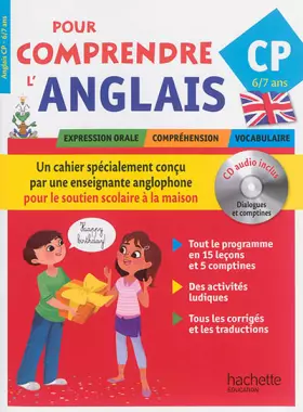 Couverture du produit · Pour comprendre l'anglais CP: 6/7 ans