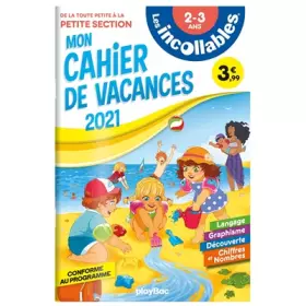 Couverture du produit · Cahier de vacances 2021 - Les Incollables - TPS à PS - 2-3 ans