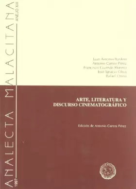 Couverture du produit · Arte, literatura y discurso cinematográfico