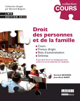 Couverture du produit · Droit des personnes et de la famille