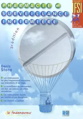 Couverture du produit · Pharmacie et surveillance infirmière