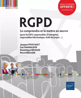 Couverture du produit · RGPD - Le comprendre et le mettre en uvre