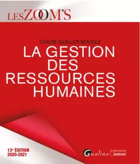 Couverture du produit · La gestion des ressources humaines