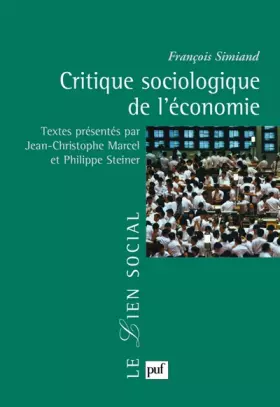 Couverture du produit · Critique sociologique de l'économie