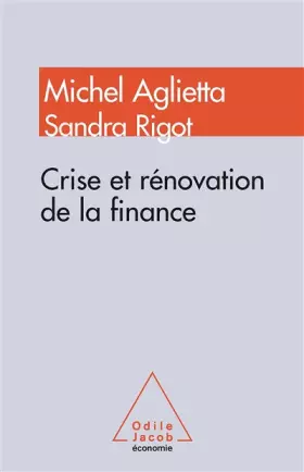 Couverture du produit · Crise et rénovation de la finance