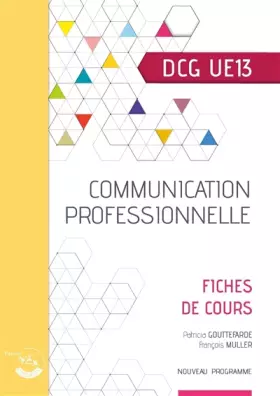 Couverture du produit · Communication professionnelle: Fiches de cours DCG UE13