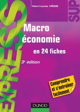 Couverture du produit · Macroéconomie - 3e édition - en 24 fiches