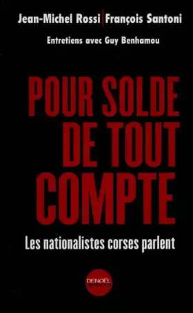 Couverture du produit · Pour solde de tout compte