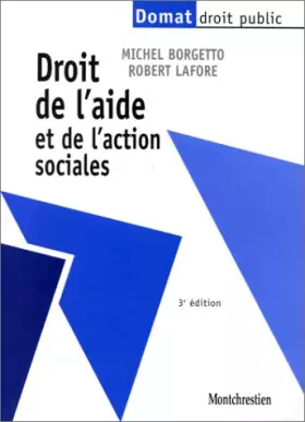 Couverture du produit · Le droit de l'aide et de l'action sociales