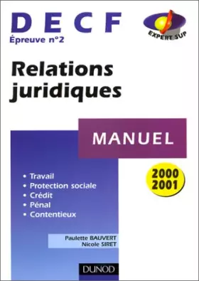 Couverture du produit · DECF 4 : Gestion financière cas pratiques