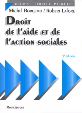 Couverture du produit · Droit de l'aide et de l'action sociale, 2e édition