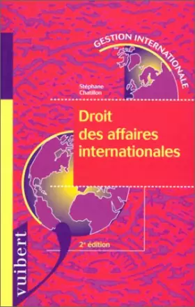 Couverture du produit · DROIT DES AFFAIRES INTERNATIONALES. 2ème édition
