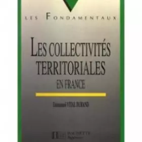 Couverture du produit · Les collectivités territoriales en France