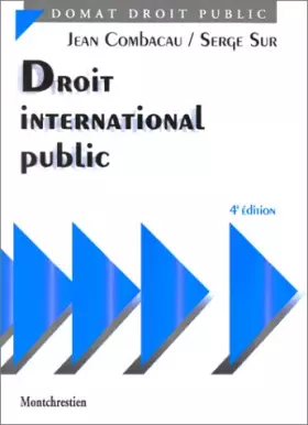 Couverture du produit · Droit international public, 4e édition