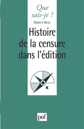 Couverture du produit · Histoire de la censure dans l'édition