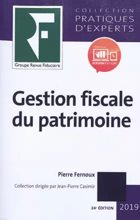 Couverture du produit · Gestion fiscale du patrimoine 2019