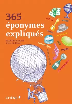 Couverture du produit · 365 éponymes expliqués