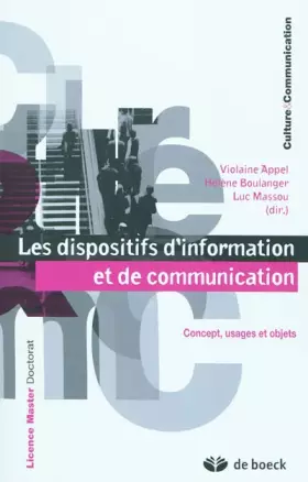 Couverture du produit · Les dispositifs d'information et de communication