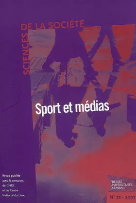 Couverture du produit · Spory et medias