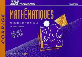 Couverture du produit · Mathématiques, 1ère, Terminale, Bac professionnel