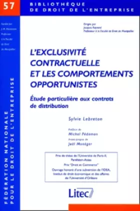 Couverture du produit · l exclusivite contractuelle et les comportements opportunistes