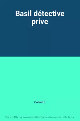 Couverture du produit · Basil détective prive