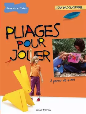 Couverture du produit · Pliages pour jouer