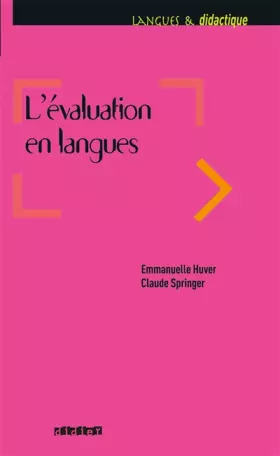 Couverture du produit · L'évaluation en langues - Livre