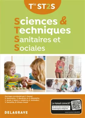 Couverture du produit · Sciences et Techniques Sanitaires et Sociales Tle ST2S (2018) - Manuel élève