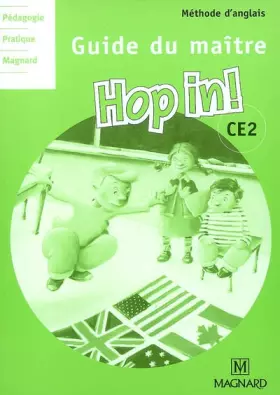 Couverture du produit · Anglais CE2 Hop in!: Guide du maître