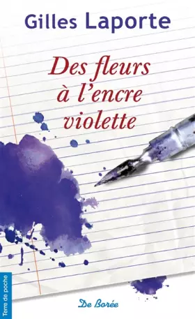 Couverture du produit · Des fleurs à l'encre violette