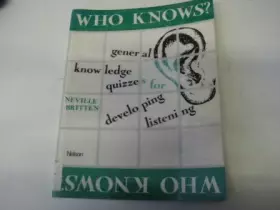 Couverture du produit · Who Knows?