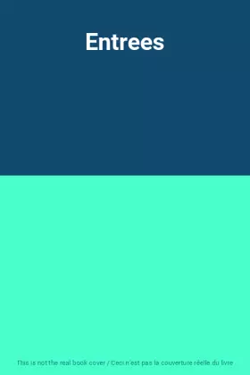 Couverture du produit · Entrees