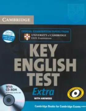 Couverture du produit · Cambridge Key English Test Extra Self-study Pack (KET Practice Tests)