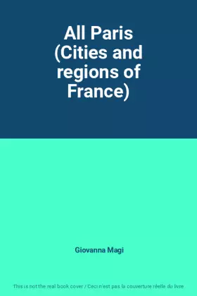 Couverture du produit · All Paris (Cities and regions of France)