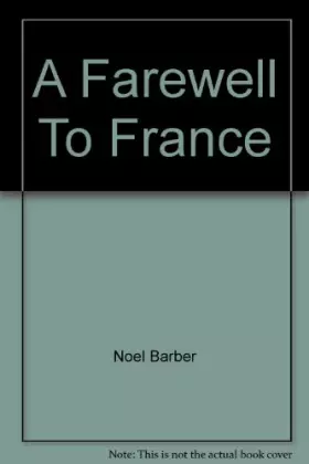 Couverture du produit · A Farewell To France