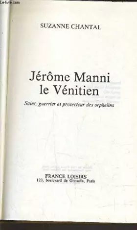 Couverture du produit · JEROME MANNI LE VENITIEN.
