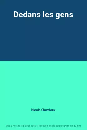 Couverture du produit · Dedans les gens