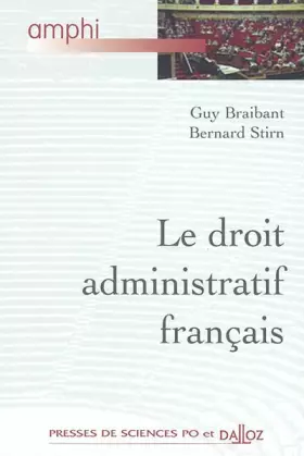 Couverture du produit · Le droit administratif français