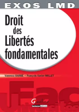 Couverture du produit · Droit des libertés fondamentales
