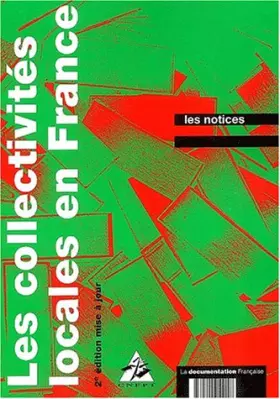 Couverture du produit · Les collectivités locales en France. 2ème édition